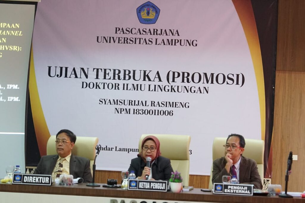 Pascasarjana Gelar Ujian Terbuka Doktor Ilmu Lingkungan Metropolis Co Id