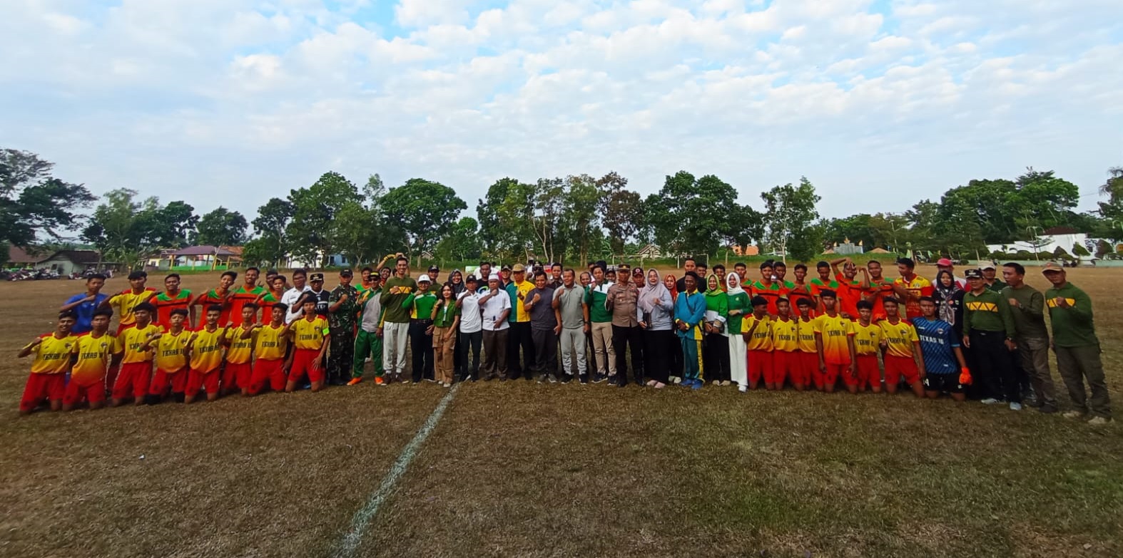 Disparpora dan PSSI Lamtim Jaring Atlet Sepakbola Berprestasi Melalui Piala Bupati CUP 2023