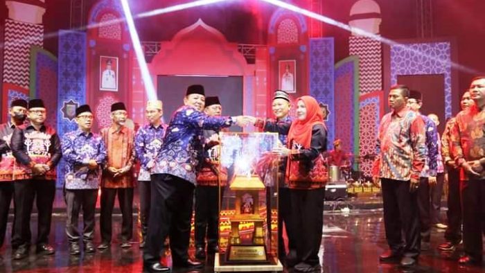 PJ Qudrotul Ikhwan Hadiri Pembukaan MTQ ke-50 Provinsi Lampung