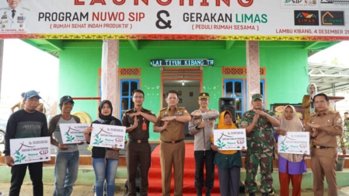 Pemkab Tubaba Launching Program Nuwo SIP dan Gerakan Linmas
