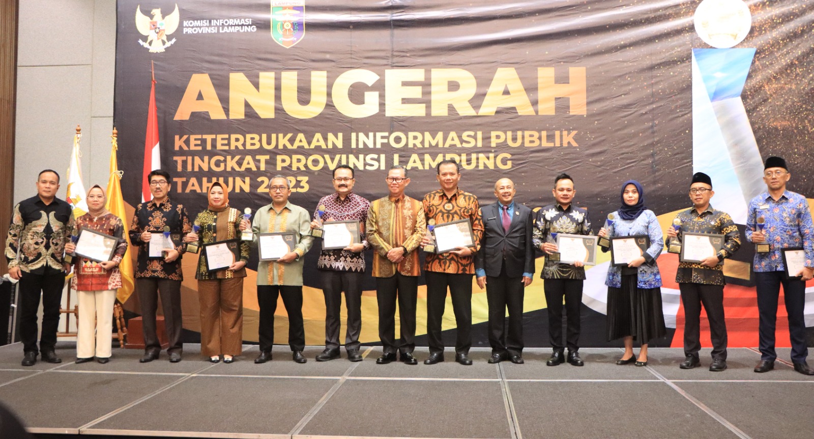 Pemprov Lampung Komitmen Tingkatkan Keterbukaan Informasi Publik