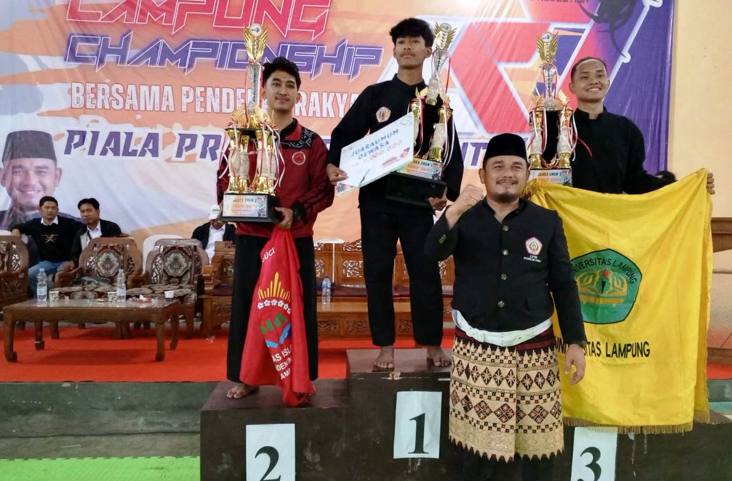 Wahrul Fauzi Silalahi Tutup Kejuaraan 'IPSI Lampung Championship 7'(Foto: Feb)