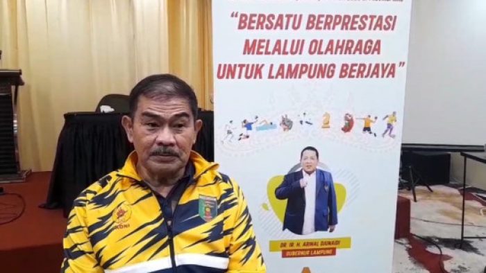 KONI Lampung Minta Cabor Maksimalkan Pembinaan Atlet