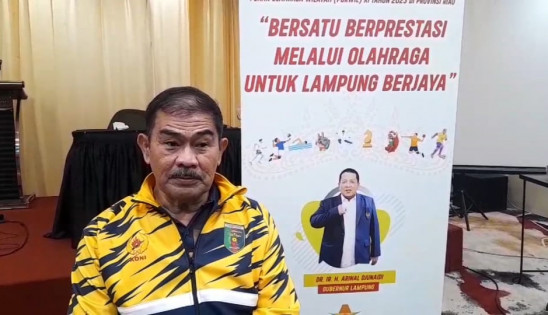 KONI Lampung Minta Cabor Maksimalkan Pembinaan Atlet
