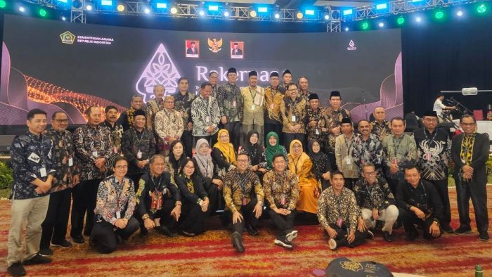Hadiri Rakernas Kemenag, Rektor UIN RIL: Siap Bangun Sinergi Menuju Indonesia Emas