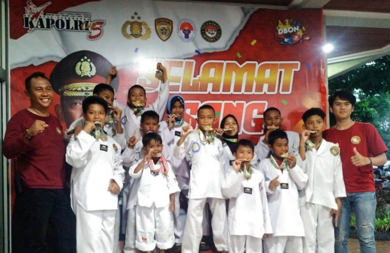 Taekwondo Club Sumja Polsek Natar Sabet Mendali Kapolri CUP Ke-5