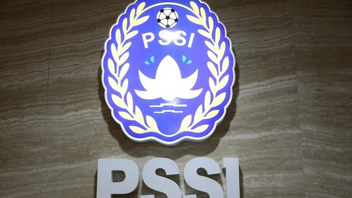 Logo PSSI (Foto: Hasan Al Habshy/detikSport)
