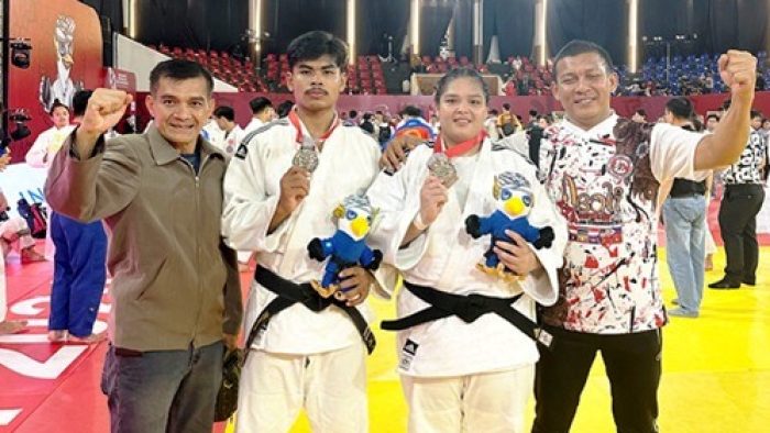 Dua Kali Ippon, Pejudo Lampung Raih Perunggu Asean Championship