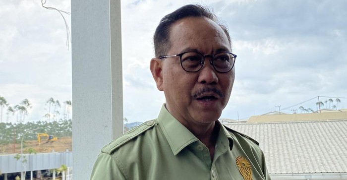 Foto: Kepala Otorita Ibu Kota Nusantara (IKN) Bambang Susantono mengundurkan diri. (Niken Dwi Sitoningrum/detikcom)