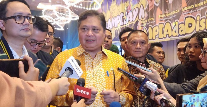 Foto: Ketua Umum Partai Golkar, Airlangga Hartarto (Adrial A/detikcom)