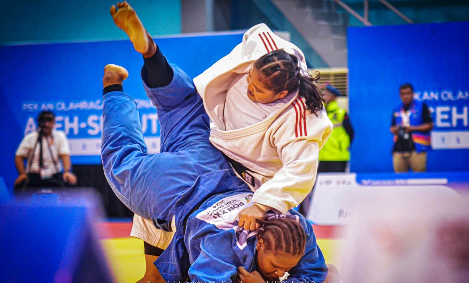 Atlet PON XXi Judo Lampung Menuju Final