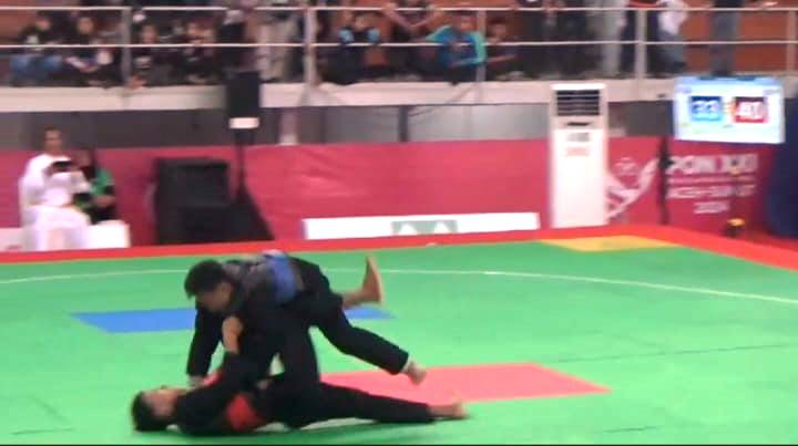 Pencak Silat Lampung Rebut Dua Tiket Final PON XXI