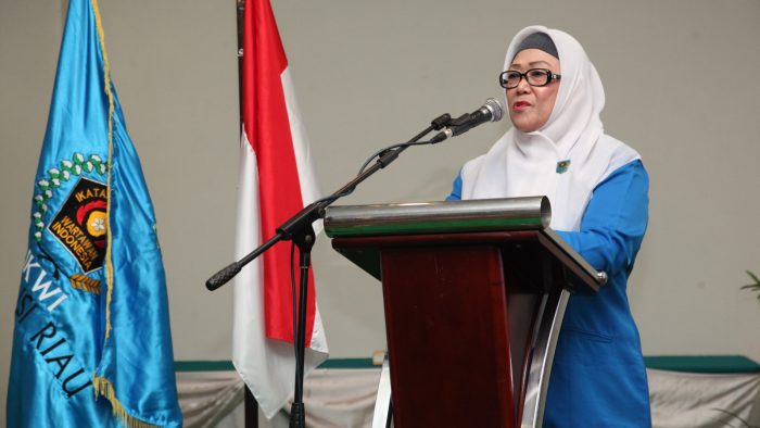 Plt IKWI Resmi Ditunjuk Saat Momen Perayaan HPN 2025 di Riau