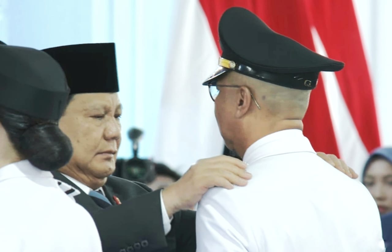 Presiden Resmi Melantik Rahmat Mirzani Djausal dan Jihan Nurlela