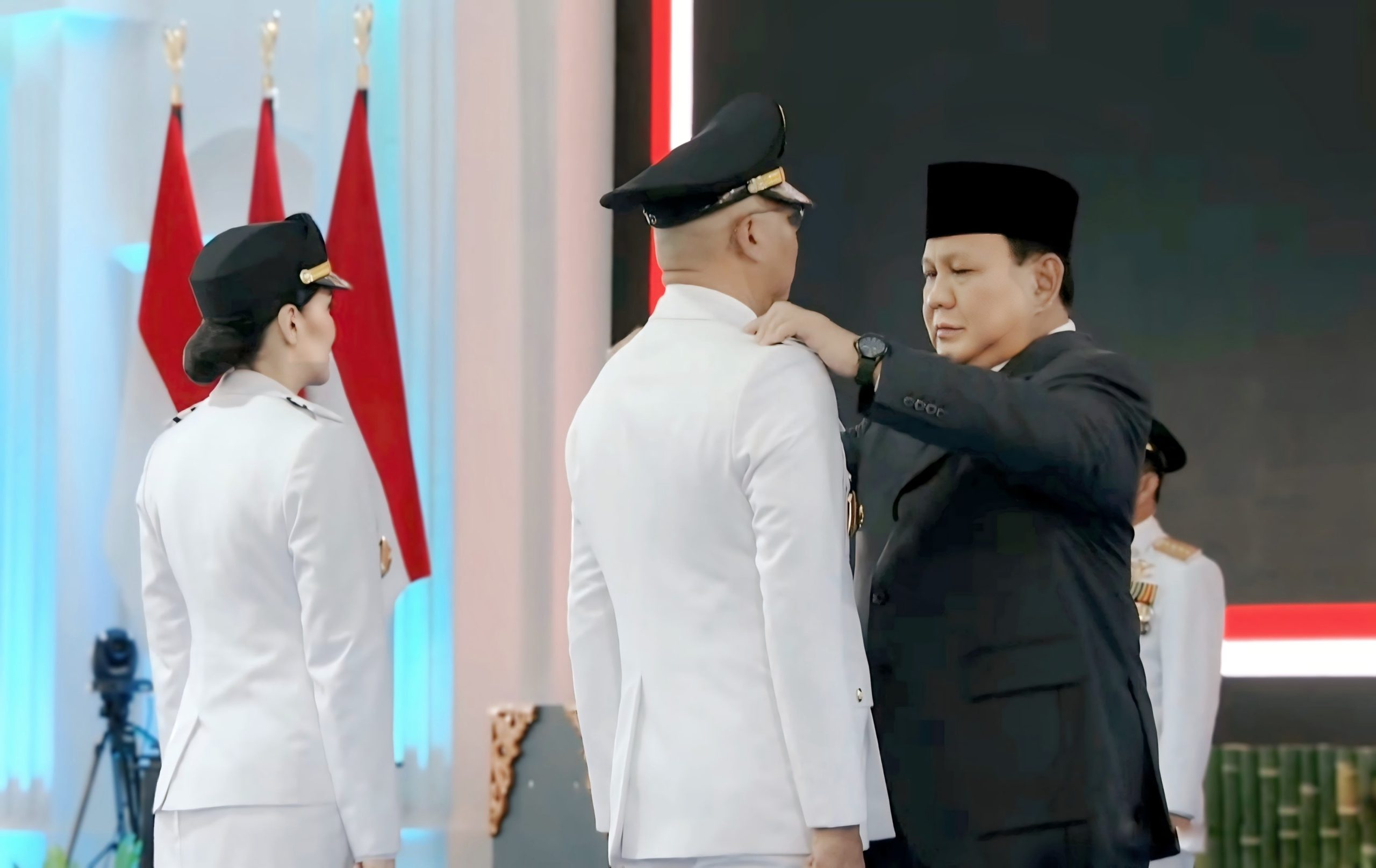 Presiden Republik Indonesia Lantik Rahmat Mirzani Djausal dan Jihan Nurlela