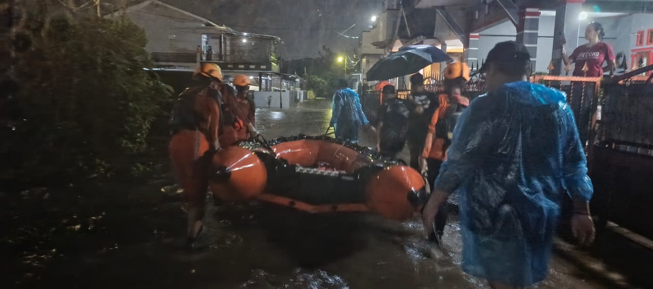 Kansar Lampung Turunkan Tim Bantu Atasi Banjir Bandar Lampung