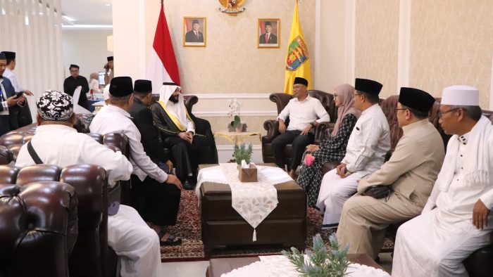 Gubernur Lampung Terima Audiensi Imam Besar Arab Saudi, Syaikh Abdurrahman Al-Ausy