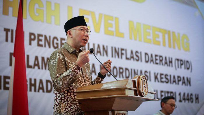 Gubernur Mirza Pimpin Rakor High Level Meeting TPID Bank Indonesia