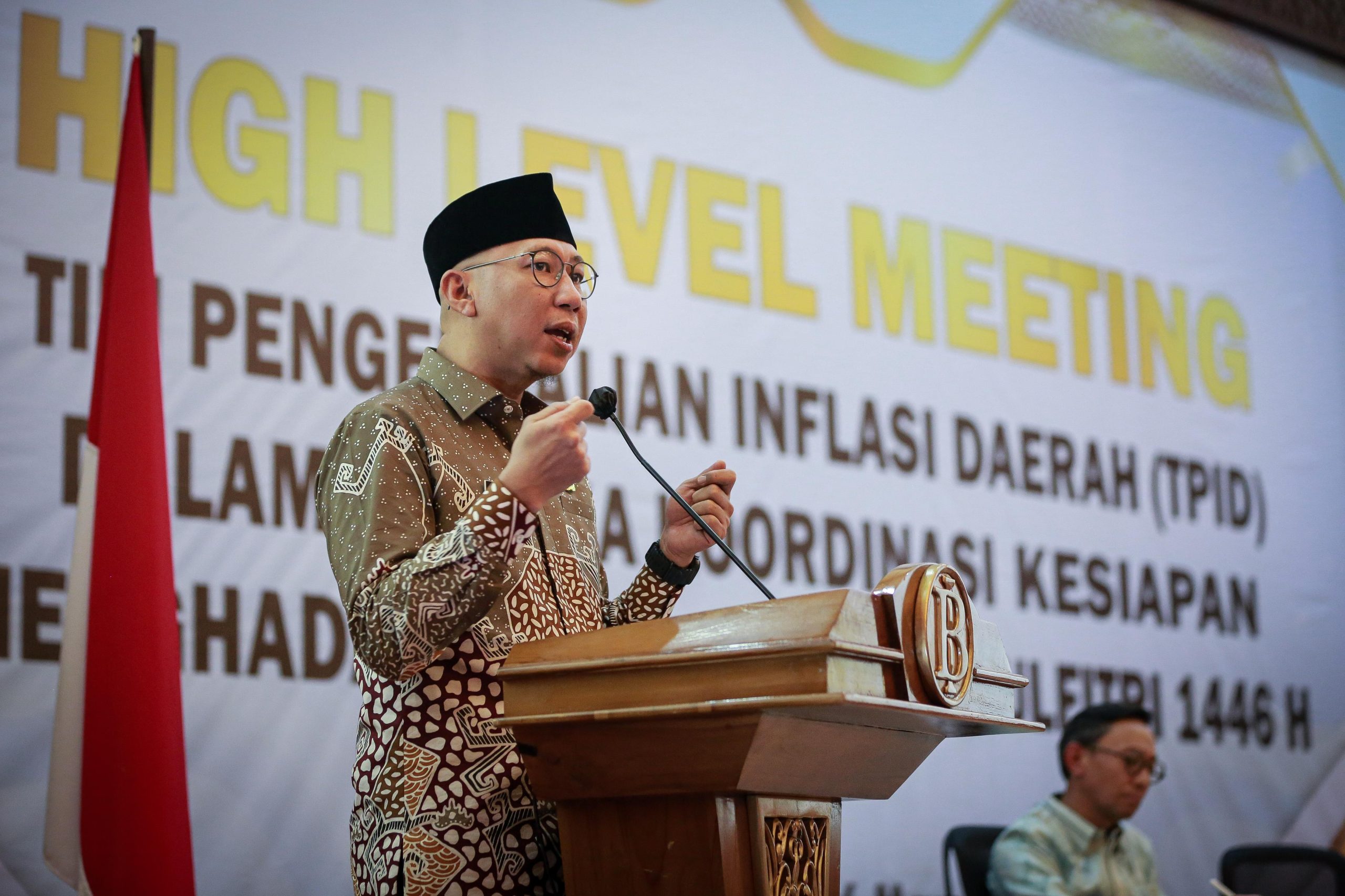 Gubernur Mirza Pimpin Rakor High Level Meeting TPID Bank Indonesia