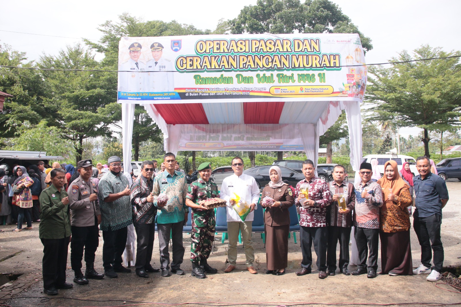 Jaga Stabilitas Harga dan Pasokan, Pemko Payakumbuh Gelar Operasi Pasar