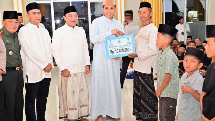 Safari Ramadan, Bupati Egi Serap Aspirasi Warga Kecamatan Way Panji