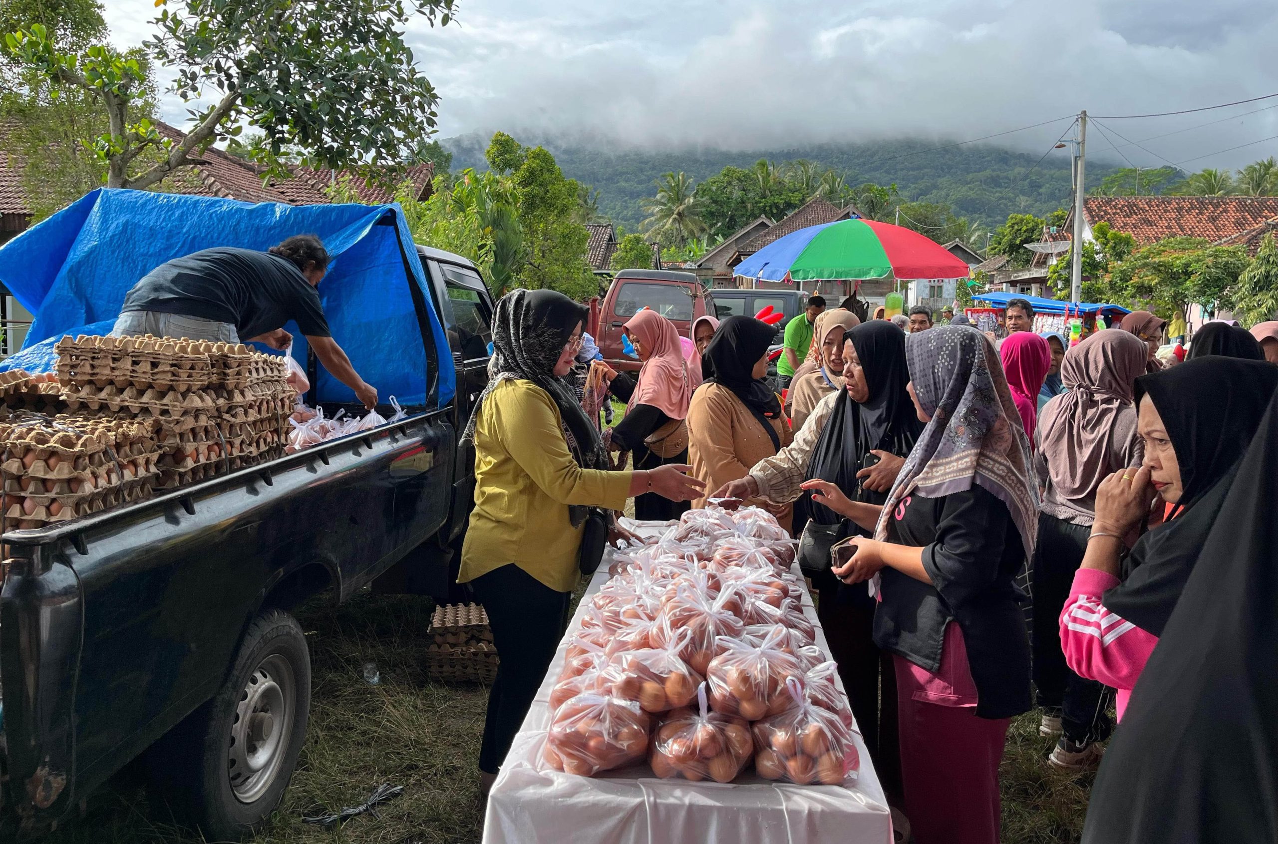 Pasar Murah di Kecamatan Ketapang dan Bakauheni