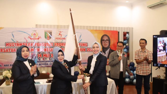 Purnama Wulan Sari resmi terpilih secara aklamasi sebagai Ketua Persatuan Senam Indonesia (Persani) Provinsi Lampung untuk masa bakti 2025–2029