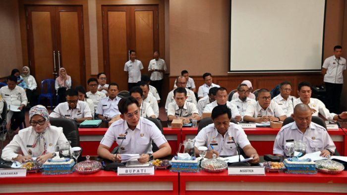 Bupati Egi Bahas Program Pemberantasan Korupsi Melalui MCP