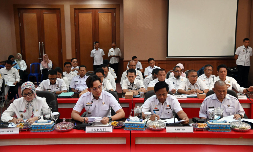 Bupati Egi Bahas Program Pemberantasan Korupsi Melalui MCP