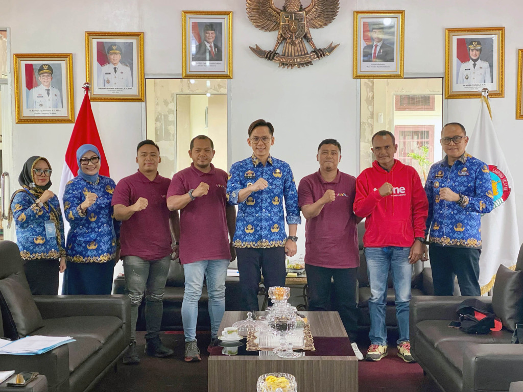 Bupati Lampung Selatan Terima Audiensi Media Lampung.Viva.co.id