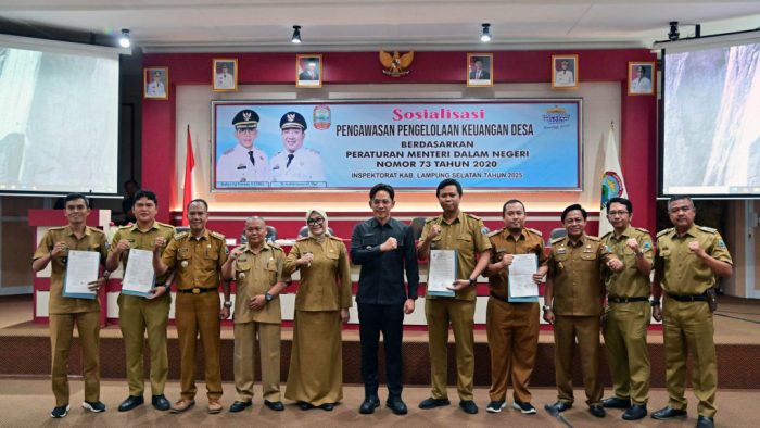 Pemkab Lampung Selatan Gelar Sosialisasi Permendagri 73 Tahun 2020