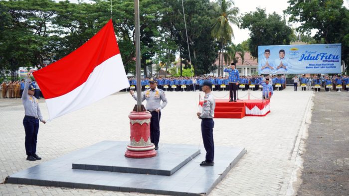 Pimpin Upacara Bulanan Perdana, Bupati Egi Ajak ASN Kerja Keras, Cerdas, Ikhlas