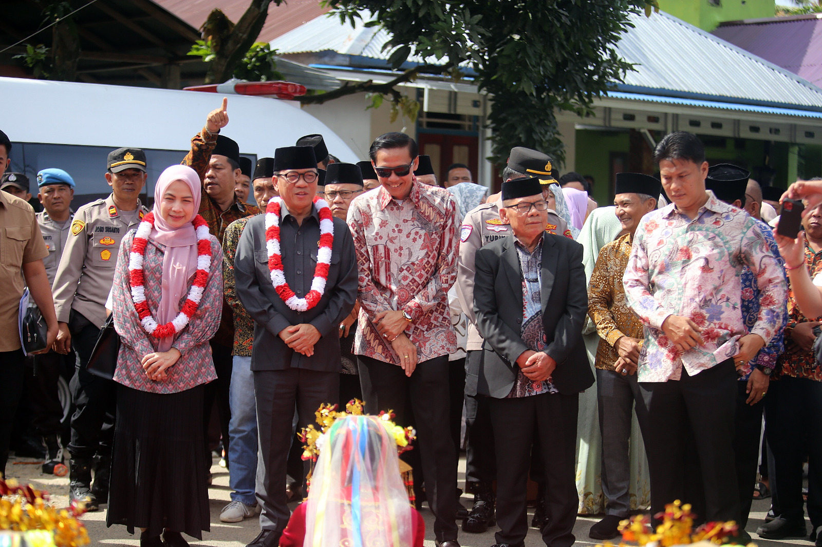 Bupati dan Wabup Hadiri Jamuan Menteri PDT Yandri Susanto di Desa Gunung Megang