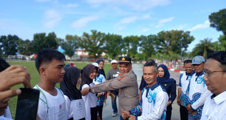 Pembukaan Seleksi Fisik dan Wawancara Penerimaan Taruna/Taruni Baru KKP di Kaur, Bengkulu