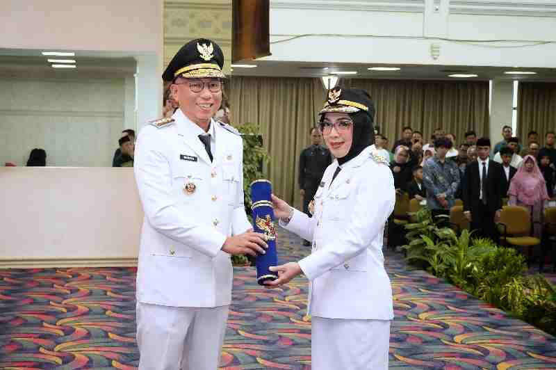 Pelantikan Bupati Way Kanan Ayu Asalasiyah 
