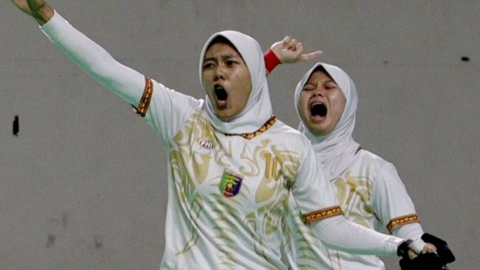 Tim Putri Lampung Tantang Putri DKI U-21 di Final Kejurnas Hockey Junior Indoor