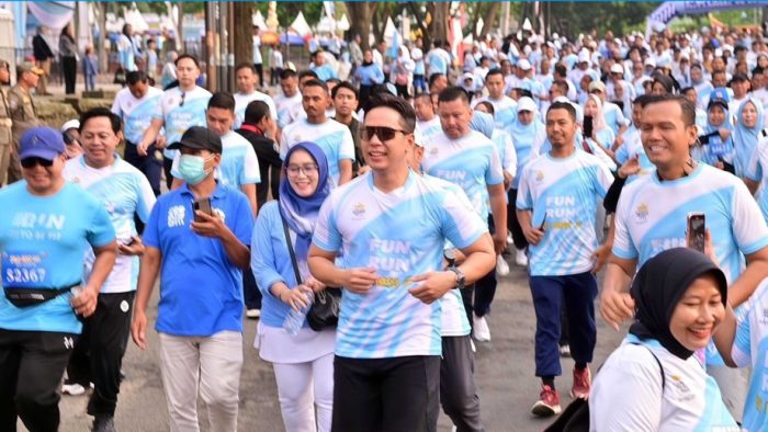 Ribuan Warga Serbu Fun Run Lamsel Fest 2025 Ribuan Warga Serbu Fun Run Lamsel Fest 2025
