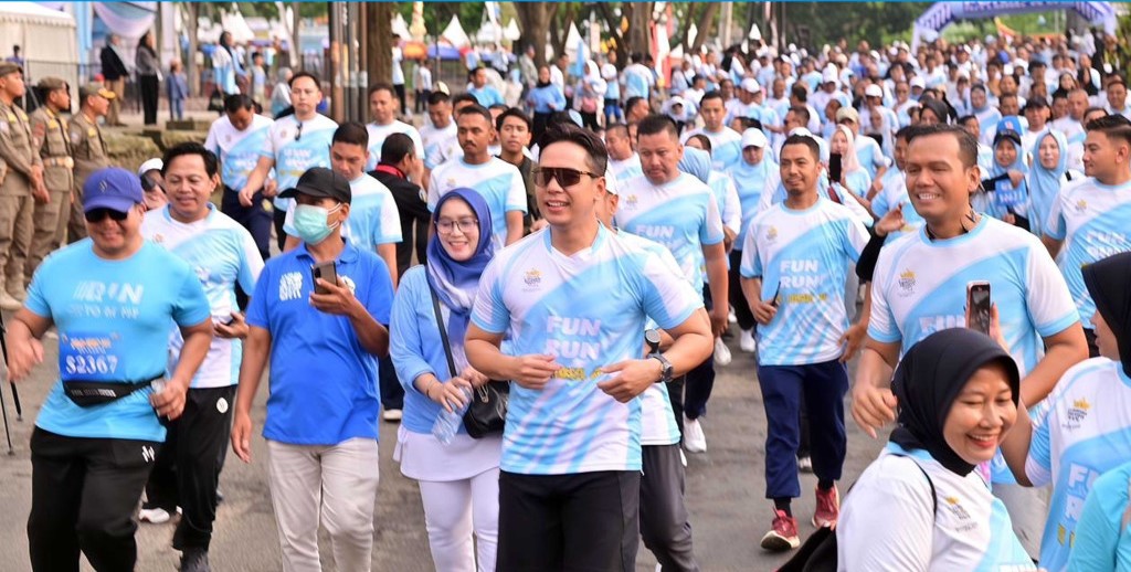 Ribuan Warga Serbu Fun Run Lamsel Fest 2025