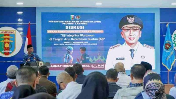 Gubernur Lampung Buka Pekan Pendidikan Wartawan, Tekankan Pentingnya Integritas di Era AI Gubernur Lampung Buka Pekan Pendidikan Wartawan, Tekankan Pentingnya Integritas di Era AI