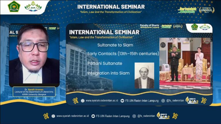 UIN Raden Intan Gelar Webinar Internasional