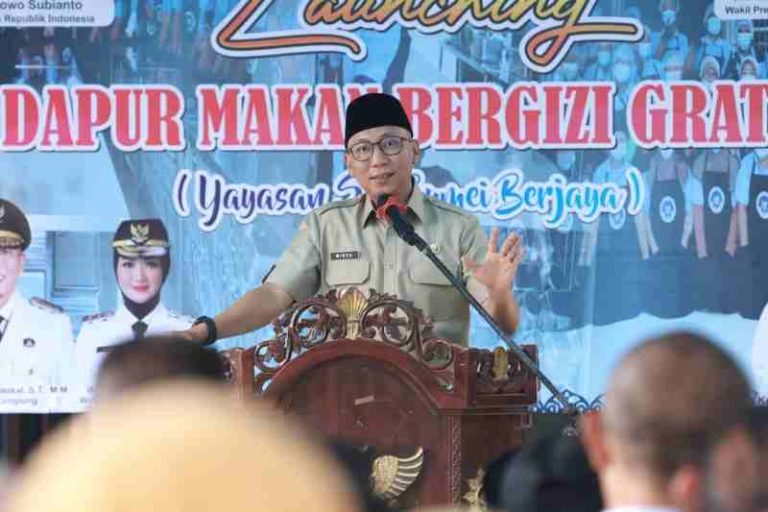 Lampung Catat Capaian Persentase Tertinggi Nasional Operasional Dapur Pemenuhan Gizi