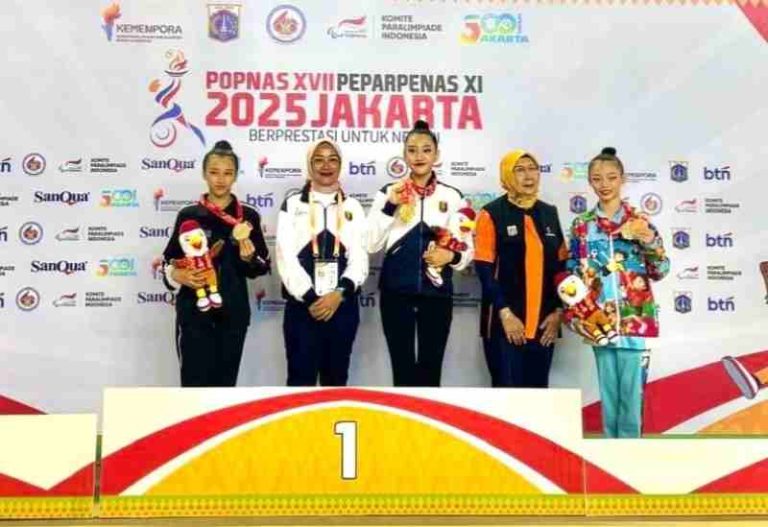 Lampung Tembus Peringkat 10 Nasional di POPNAS XVII 2025, Torehkan 8 Medali Emas