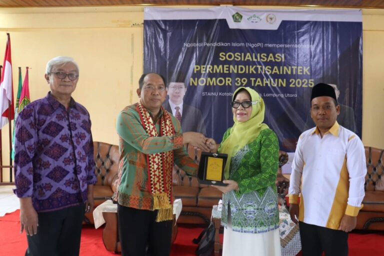 FTK UIN RIL Sosialisasikan Permendiktisaintek Nomor 39 Tahun 2025