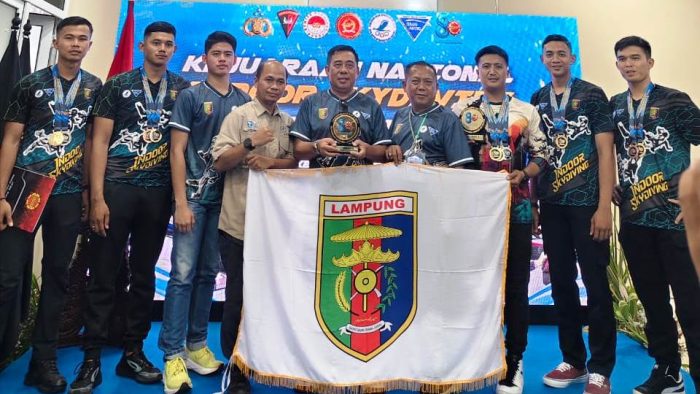 Menbanggakan, Cabor Terjung Payung FASI Lampung Juarai Skydiving Indoor 2025
