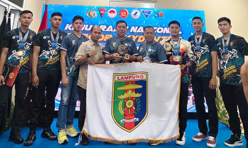 Menbanggakan, Cabor Terjung Payung FASI Lampung Juarai Skydiving Indoor 2025