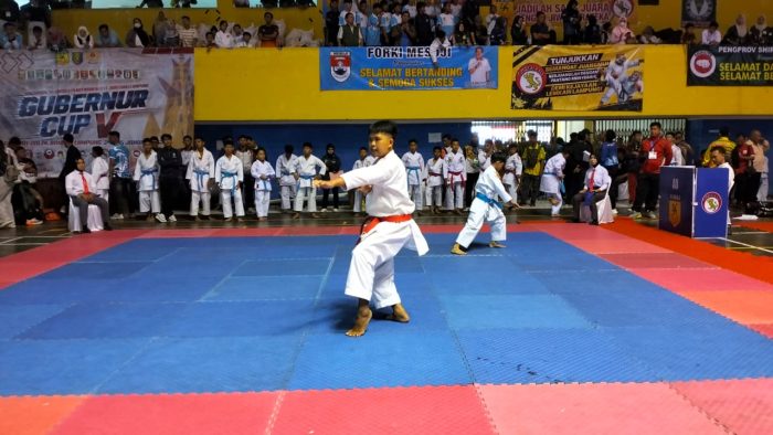 Ribuan Karateka Perebutkan Tiket Kejurnas di Kejurprov Gubernur Cup V