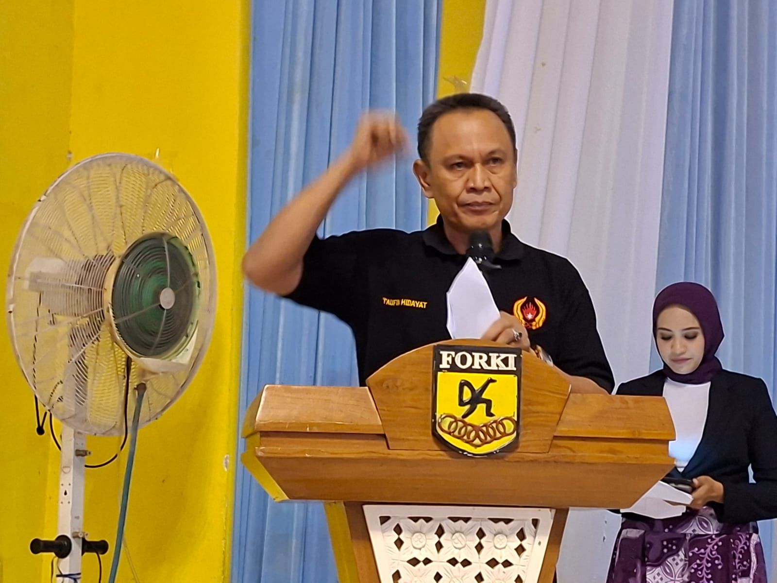 KONI Lampung Apresiasi FORKI Siapkan Atlet Andalan ​