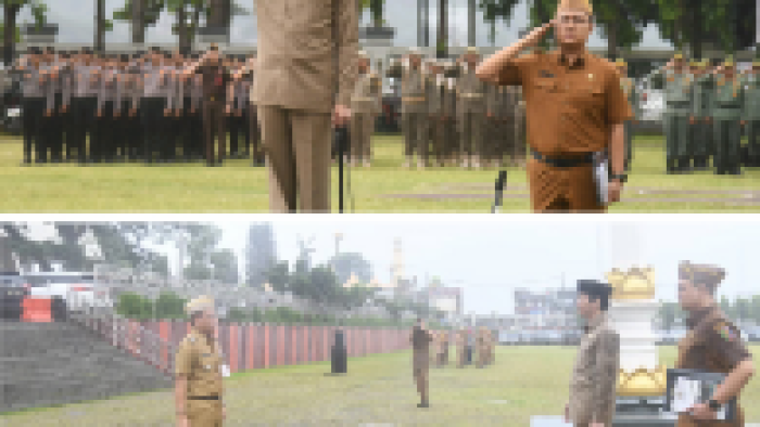 Wakil Ketua Komisi I DPRD Provinsi Lampung Pimpin Upacara Bersama Forkopimda Tahun 2026