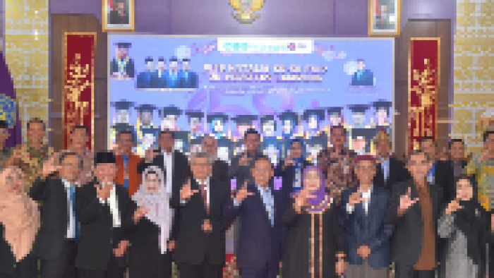 Ketua Komisi V DPRD Provinsi Lampung Hadiri Gelar Wicara Guru Besar FKIP Unila Dies Natalis ke-58