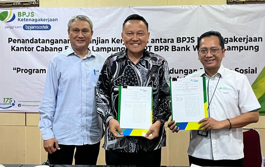 BPJS-TK dan Bank Waway Perkuat Sinergi Perlindungan Nasabah